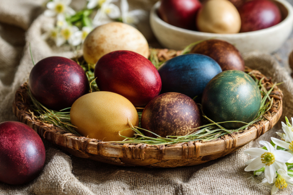 Как покрасить яйца в последний момент: 3 способа для ленивых и занятых