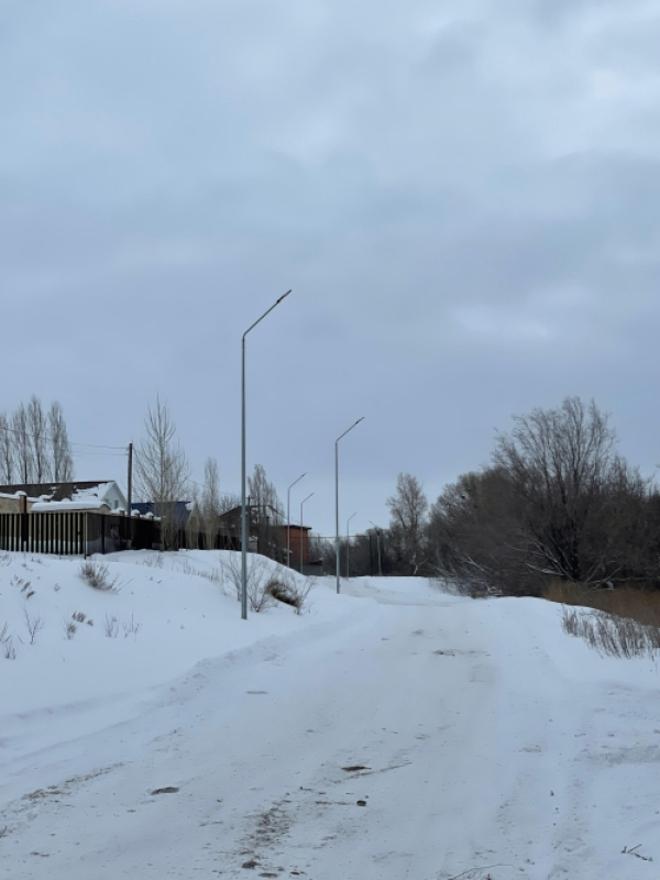 Народный репортер. Столбы поставили, а свет зажечь забыли