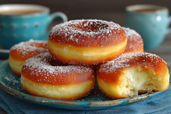 Замешиваю тесто на кефире &mdash; и через 15 минут пончики &laquo;Пятиминутка&raquo;: пышные, румяные, без дрожжей и возни