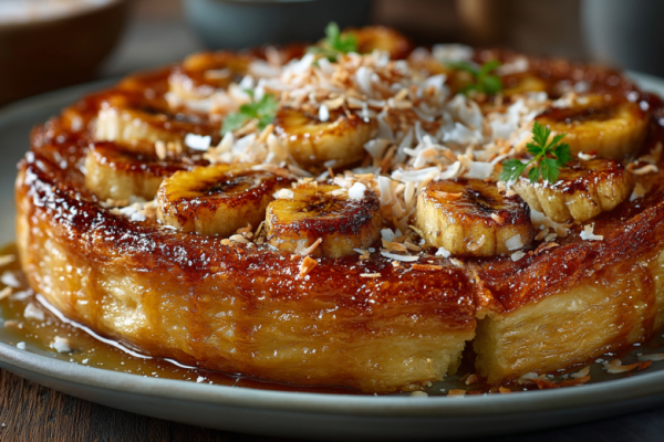 Французская классика в тропическом стиле: тарт татен с кокосом к уютному чаепитию &mdash; не рецепт, а вершина ленивой готовки