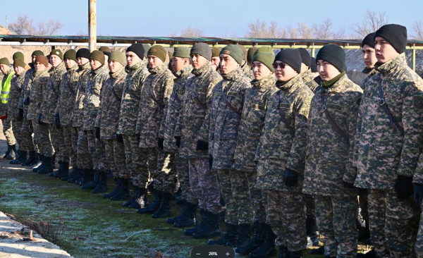 Сборы молодых офицеров в Жетыгенском гарнизоне