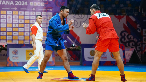 Три казахстанца стали призерами чемпионата мира по самбо