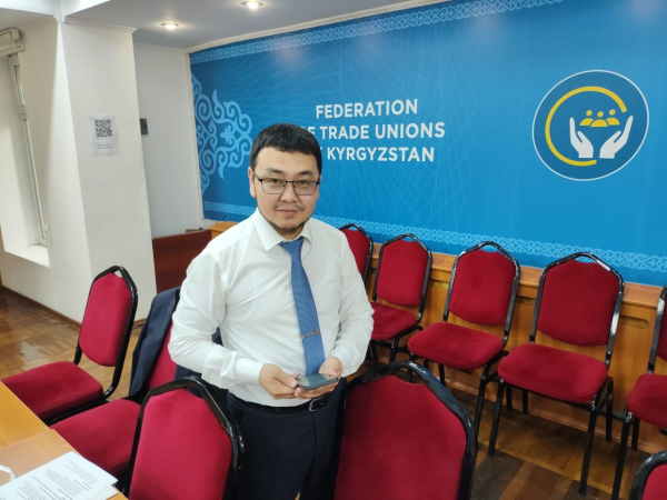 Элдияр Карачалов вновь возглавил строительный профсоюз Кыргызстана