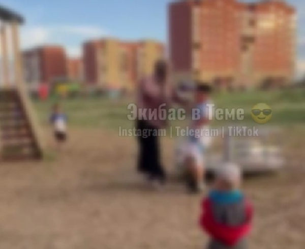 &quot;Я тебя сейчас задушу&quot;: женщина напала на ребенка на детской площадке в Экибастузе