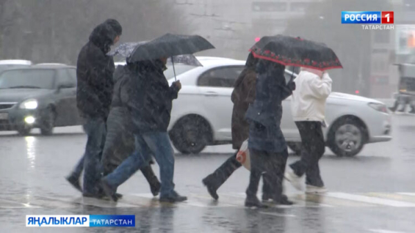 МЧС предупредило о грозе и сильном ветре в РТ