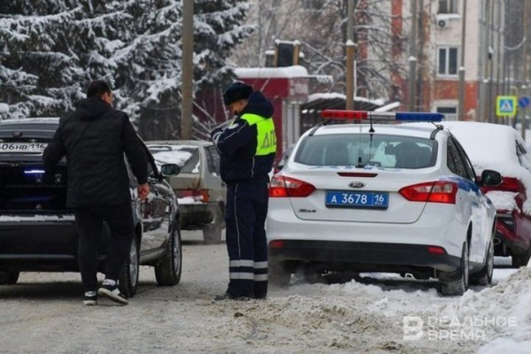 В Казани зафиксировали резкий рост ДТП на фоне погодных условий
