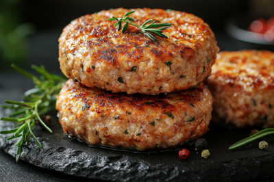 Замораживаю сразу после жарки, потом остается только разогреть: куриные котлеты с майонезом &mdash; сочные