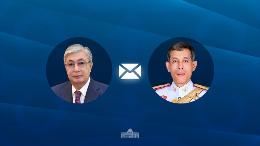 Касым-Жомарт Токаев поздравил короля Таиланда