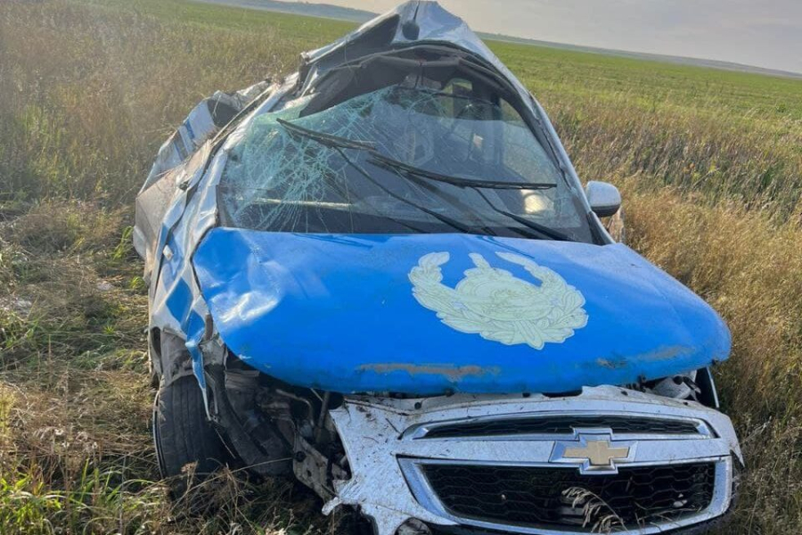 В СКО два участковых погибли в ДТП на служебных машинах
